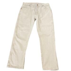 Wrangler Men Jeans Size 36X30 Straight Leg Slim